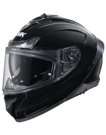 Шлем дорожный SMK TYPHOON, black gloss (S, Взрослая  Дорожная)