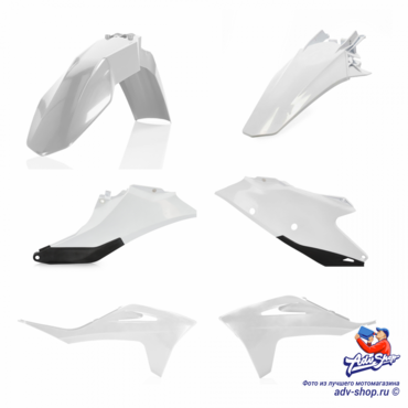 Acerbis plastic kit White GasGas EX / MC 2021 комплект пластика белый /  0024630.237 - миниатюра 2
