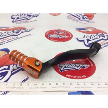 SCAR GSL509 Лапка переключения передач KTM 125 150SX 2016, 450SX F 16 19, 450 500EXCF 17 20 оранжевая / 79434031100 / 79434031000 - миниатюра 3