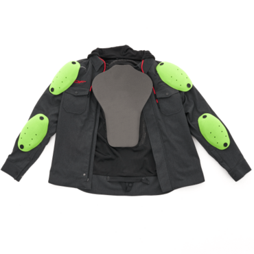 Dragonfly Моторубашка Streetfighter Graphite с защитой 2025 - миниатюра 13
