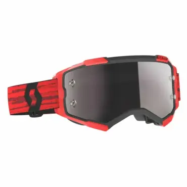 Scott Очки Fury dark red silver chrome works - миниатюра 2