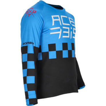  Acerbis Джерси детское MX J KID TWO Blue Black - миниатюра 2
