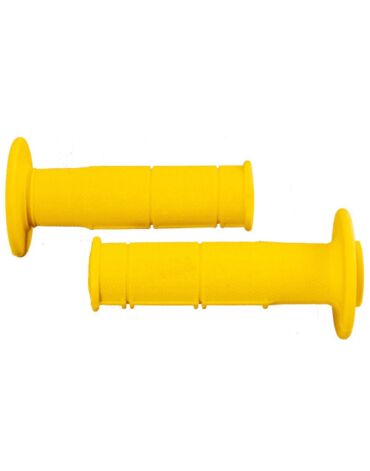 Ручки на руль Soft Grips 115мм желтые