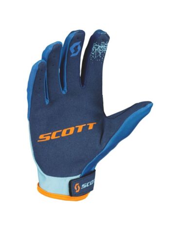 SCOTT Перчатки 350 Race Evo blue orange