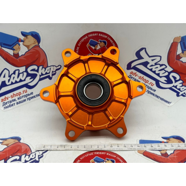 Haan Wheels Black Rim Orange Hub with tubeless kit Колесо заднее KTM 1090 1190 1290 R18 2,50 черный обод и оранжевая ступица, cushdrive 25mm - миниатюра 7
