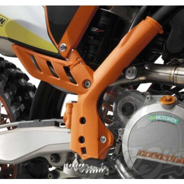 KTM защитные накладки на раму оранж SX / XC / EXC 11 16 ( 7720309400004 ) - миниатюра 4