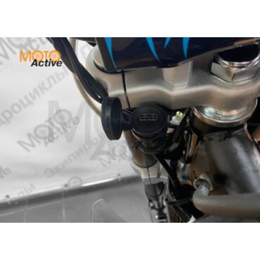 Эндуро / кроссовый мотоцикл BSE Z1 150e 19 16 HotRod Blue - миниатюра 8