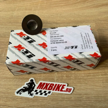 Выпускной клапан титановый KTM 450SX F 03 06 - миниатюра 2