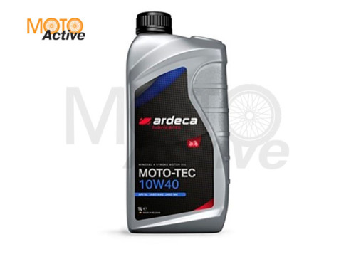 Моторное масло ARDECA MOTO TEC RACING 10W40 1л.