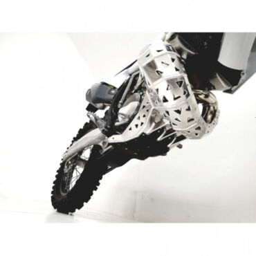 Защита резонатора (+пластик) P tech KTM EXC 150, Husqvarna TE 150 [2020 2023] - миниатюра 1