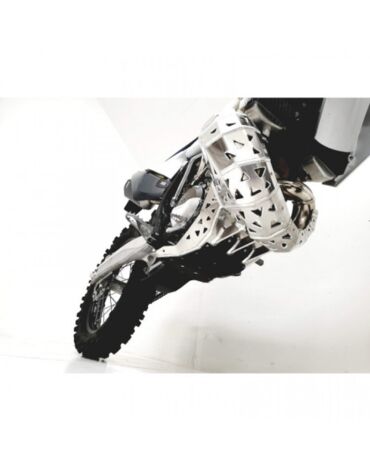 Защита резонатора (+пластик) P tech KTM EXC 150, Husqvarna TE 150 [2020 2023]