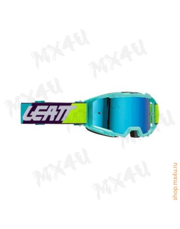 Очки для мотокросса Vizion 3.5 Iriz Teal 35 VLT - Мятный
