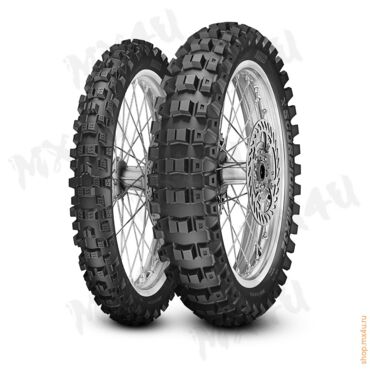 Scorpion MX32 Mid Hard передняя покрышка 90 100 21 Mud+Snow - миниатюра 4
