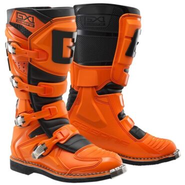 Gaerne Мотоботы GX 1 Goodyear Black Orange - миниатюра 2