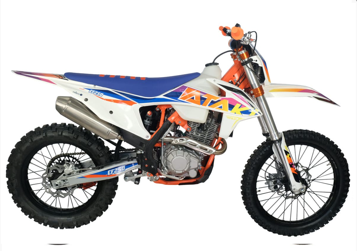 Мотоцикл кроссовый ATAKI EF250R (4T 172FMM 6 4V) 21 18