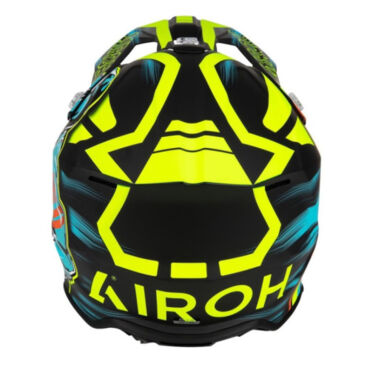 Airoh Мотошлем Wraaap Cyber Yellow Matt - миниатюра 4