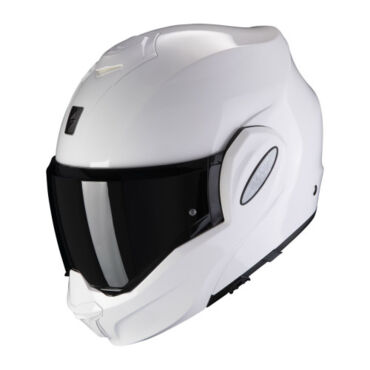 Scorpion Exo Мотошлем Exo Tech Evo Solid Белый - миниатюра 4
