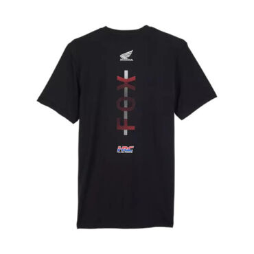 Футболка Fox x Honda II Premium Tee, black (M, Взрослая  Повседневная) - миниатюра 2