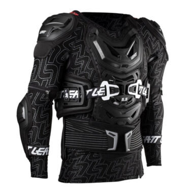 Leatt Детская Защита тела 5.5 Body Protector Black - миниатюра 9