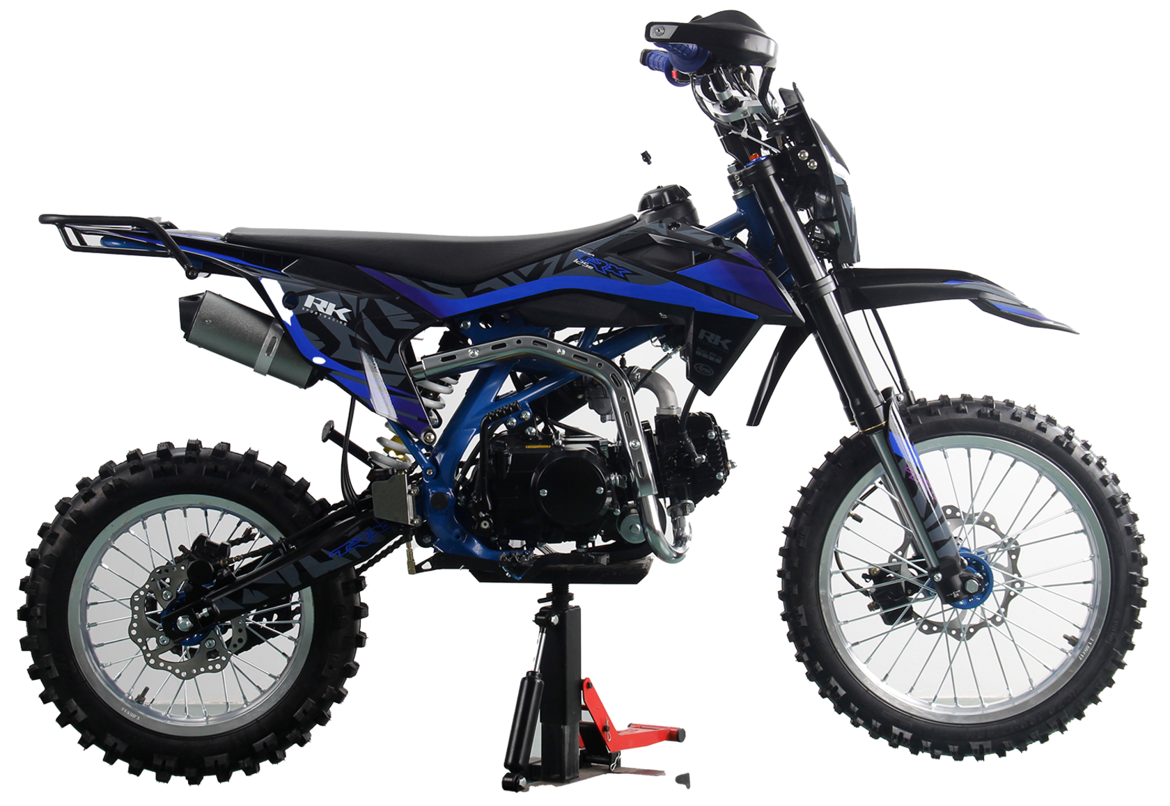 Мотоцикл RACER TRX140E Синий - фото 1