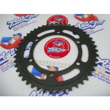 PBR 300 47 (TEMPERED) звезда ведомая 47 зубов стальная (усиленная) XL600 XL700 ( JTR300 47 ) - миниатюра 1