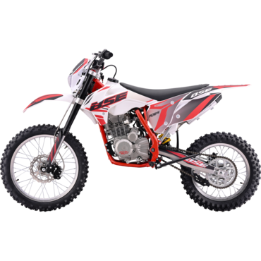 Эндуро / кроссовый мотоцикл BSE Z3.00 19 16 Thorn Red Black - миниатюра 4