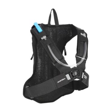 Acerbis Рюкзак с гидропаком Acqua Logo Black White (5 2 L) - миниатюра 5