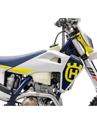 Комплект спойлеров бензобака белых с графикой Husqvarna TE FE 2023