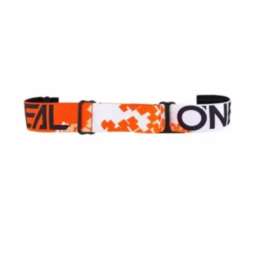 Oneal Маска Кроссовая Pixel Radium Orange White - миниатюра 1