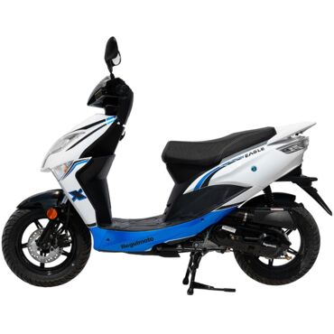 Скутер Regulmoto EAGLE 50 (LJ80QT 3L) колёса R12 - миниатюра 10