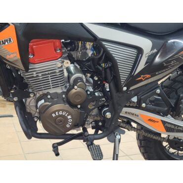 Мотоцикл REGULMOTO TE 4 valve oil черный оранжевый - миниатюра 9