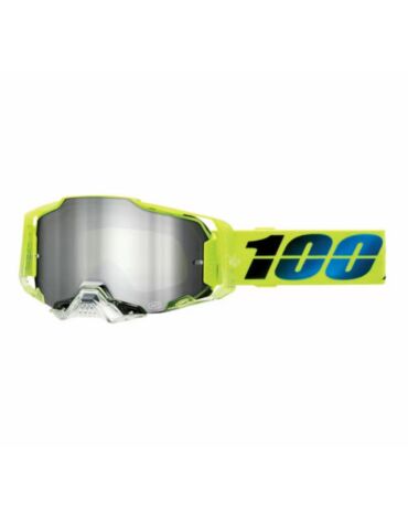 100% Очки Armega Goggle Koropi Mirror Silver Flash Lens