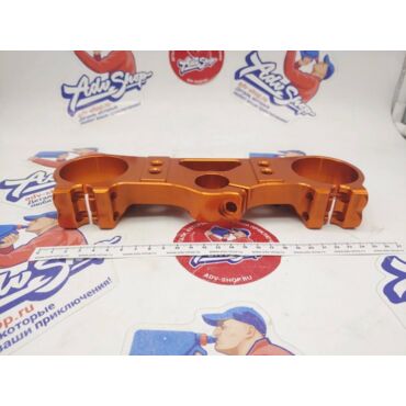 KTM TOP FORK PLATE X=22MM XC верхняя траверса EXC SIXDAYS  16 22   ( 7770103412204 / 7720103402204 ) - миниатюра 2
