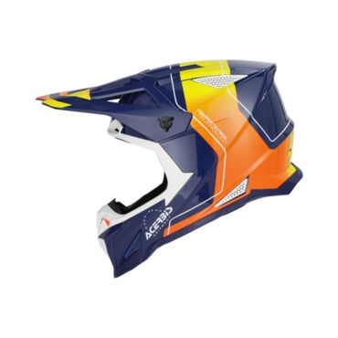 Acerbis Шлем T711 Blue Orange - миниатюра 8