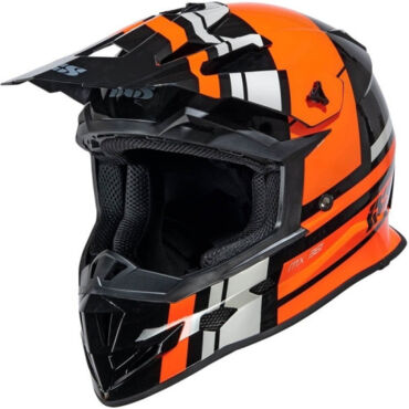 IXS Мотошлем iXS361 2.3 Черно оранжевый - миниатюра 1