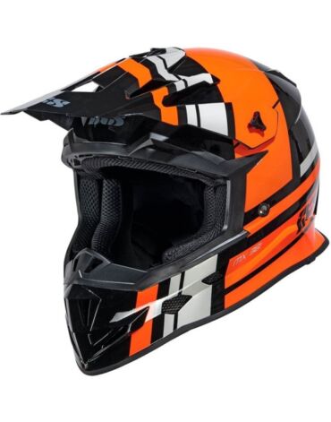 IXS Мотошлем iXS361 2.3 Черно оранжевый
