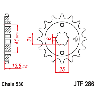Звезда ведущая JTF286.15 - миниатюра 1