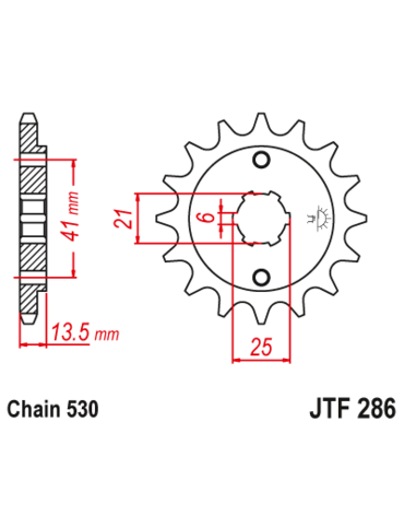 Звезда ведущая JTF286.15