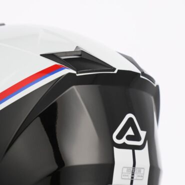 Acerbis Шлем Assault Graphic White Black - миниатюра 7