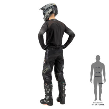 SCOTT Джерси 450 Podium black grey - миниатюра 2