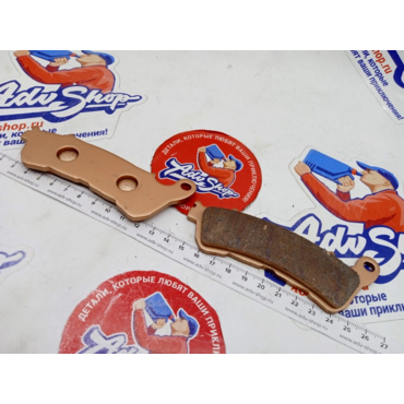 Tarazon SNT F178 BRAKE PADS FRONT SINTERED Колодки тормозные перед  XL700 XL1000 (АБС) ( 2P 308NS ) - миниатюра 3