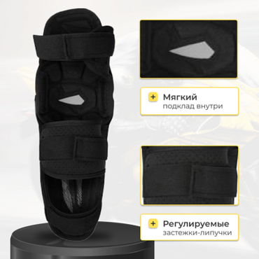 Наколенники Leatt Knee Brace Z Frame V22 черные - миниатюра 4