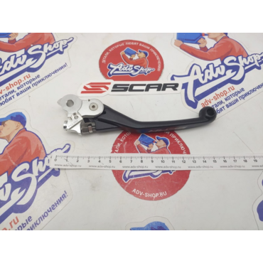 SCAR Рычаг сцепления откидной  Magura 125SX 09 15- / HQV TC125 14 19 / FC250 450 16 19 Черный // 50302031300 // PCL503 - миниатюра 3