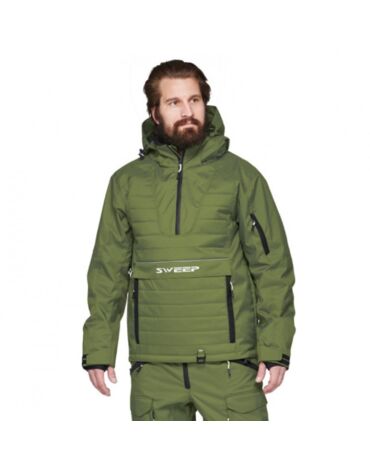 Sweep Куртка снегоходная Yeti anorak зеленая