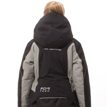 Dragonfly Зимний утепленный комбинезон DF Teenager Gravity Black Gray 2023 - миниатюра 9