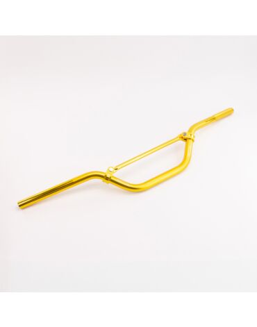 Руль 22.2 мм толстостенный алюминий Pro Taper type Gold color (H 125mm)