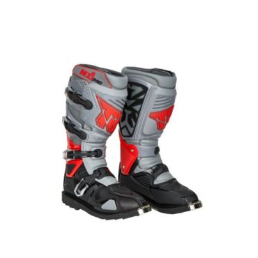 Мотоботы TIGER MX 1 Pro черный/ серый/ красный  - миниатюра 1