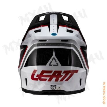 Шлем 7.5 V26 Thermoplastic + 4.5 очки Velocity - Черно Белый - миниатюра 6