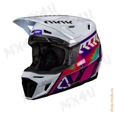 Шлем 8.5 V26 Composite + 5.5 очки Velocity - Мультицвет - миниатюра 5