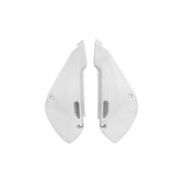 Боковины задние KX65 01 17 # KLX110 02 09 # RM65 03 06 # DRZ110 белые - миниатюра 1